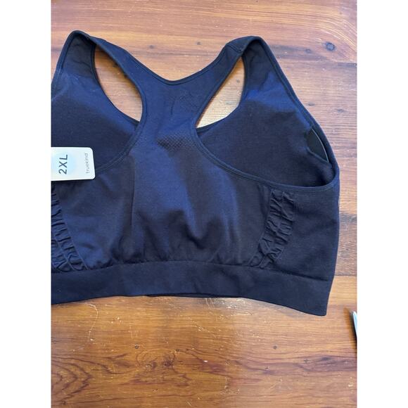 TrueKind Reactive Sport Bra Black - Size 2XL NWT - Picture 8 of 9